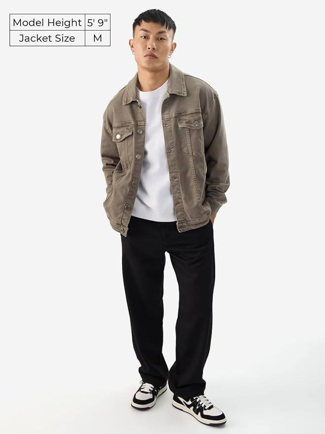 Brunet Blend Oversized Denim Jackets - Image 5