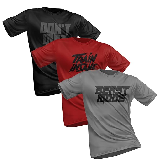 Half Sleeve Round Neck Tshirt Combo - Image 5