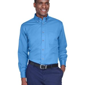 Long-Sleeve Twill Shirt