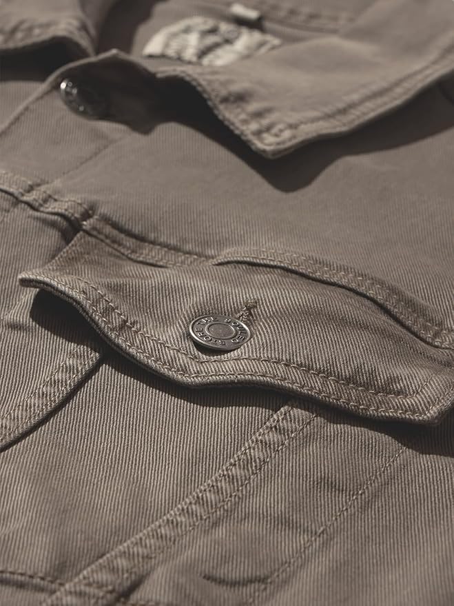 Brunet Blend Oversized Denim Jackets - Image 6