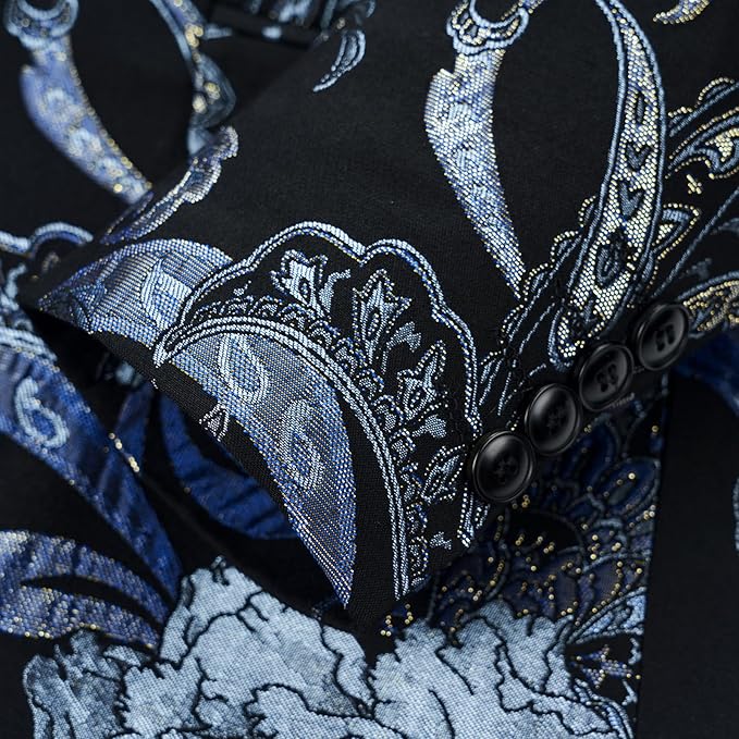 Party Floral Men's Sport Coat - Image 4